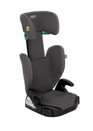 Автокрісло Graco Junior Maxi i-Size R129 для дітей 100-150 см, блакитне, з регульованою підголівником та тримачем для напоїв