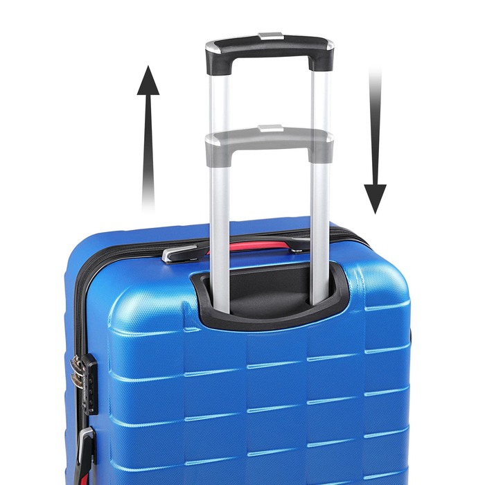 Валіза для подорожей Hard Shell XL Wheels 360º 105L Blue ABS