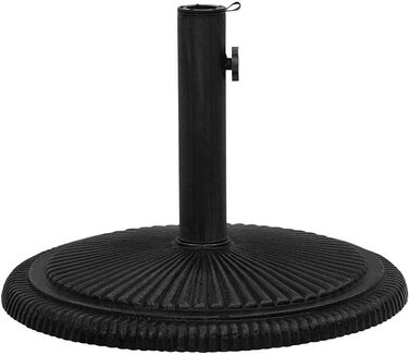 Підставка для парасольки від vidaXL, чавун, білий, 45x45x30 см