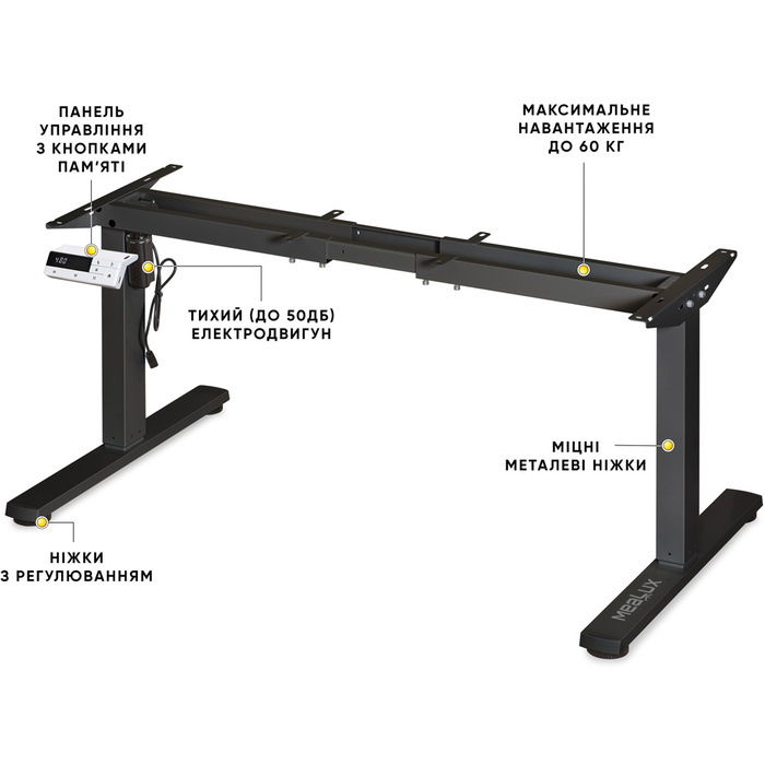 Каркас Mealux Powerframe Mini Black (арт. BS-05 Black)