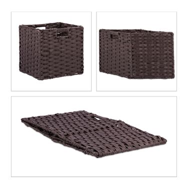 Набір з двох кошиків для зберігання Relaxdays