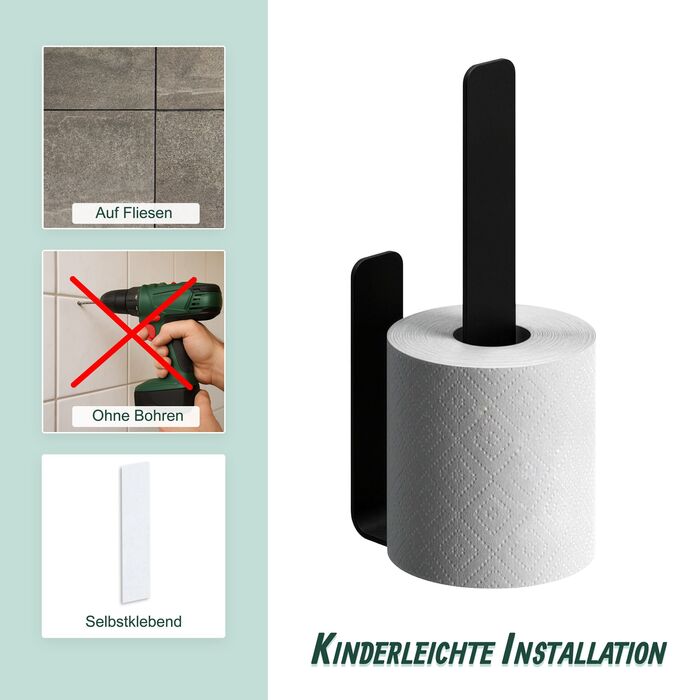 Тримач роликів на липучці Relaxdays