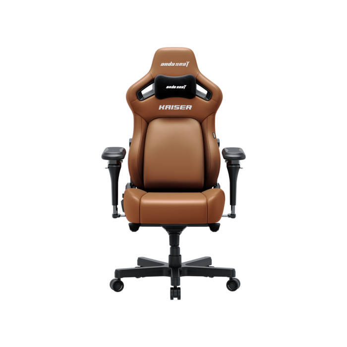 Крісло геймерське ігрове Anda Seat Kaiser 4 V2 Size XL Brown PVC