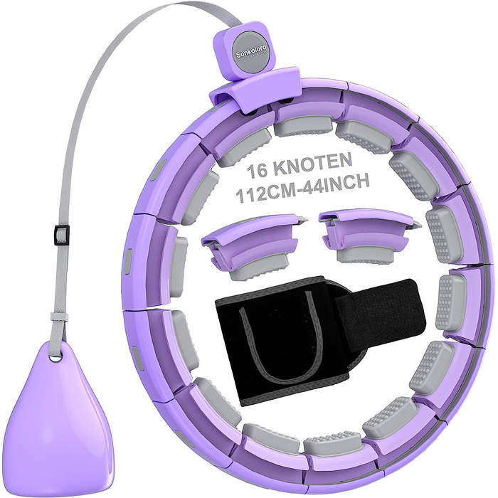 Хулахуп Sonkoloro 112 см світло-фіолетовий