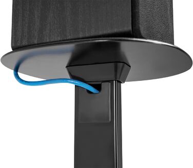 Підставки для колонок - 2 шт. Чорні, висота 727-1171 мм, вантажопідйомність 10 кг кожна