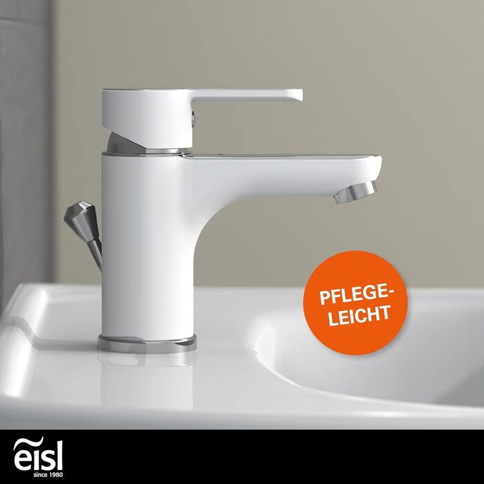 Змішувач для ванни DIZIANI DIZIANI, однорегуляторний, перемикач душ/ванна, хром/білий