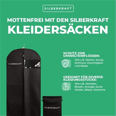 Високоякісний чохол для одягу Silberkraft, 4 шт.