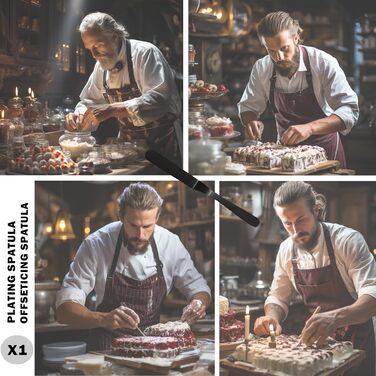 Набір кухонних інструментів 11 в 1: професійний кухонний набір з нержавіючої сталі для приготування їжі та створення кулінарних шедеврів