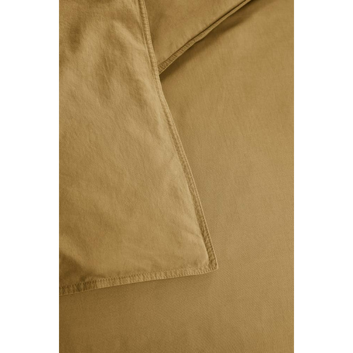 Комплект постільної білизни Organic Basic Color Ochra Розмір 135x20080x80см Однотонна бавовна