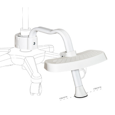 Підставка для крісел Mealux BD-P4 White (арт. BD-P4 W)