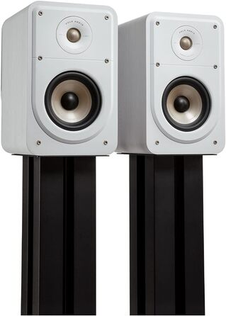 Полична акустика Polk Audio Signature Elite ES15 Hi-Res, сумісна з Dolby Atmos/DTSX, біла (пара)