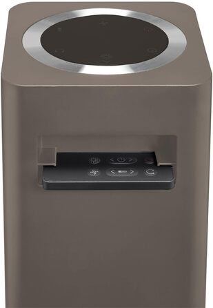 Обігрівач та вентилятор 2-в-1 Clean Air Optima CA-904G Smart: дизайн, 1000/2000 Вт, термостат, осциляція 80º, для приміщень до 40 м² (коричневий)