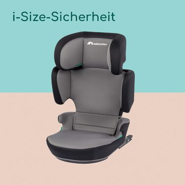 Бустер Bebeconfort Road Fix i-Size, дитяче крісло ISOFIX, дитяче крісло i-Size, від 3,5 років до 12 років, 15-36 кг, 100-150 см Road Fix i-Size Сірий туман