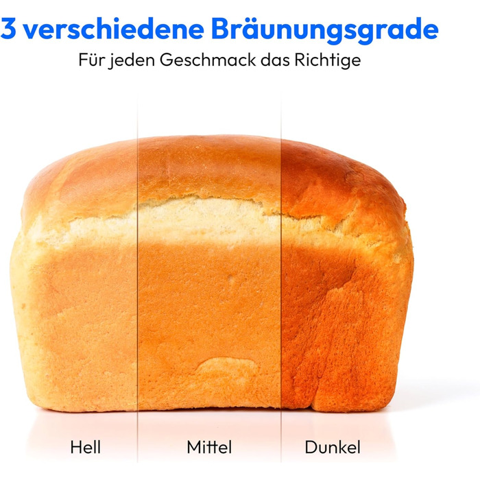 Хлібопекарня MEDION MD 12040: 20 програм, 1600г, 3 ступені пропікання, таймер