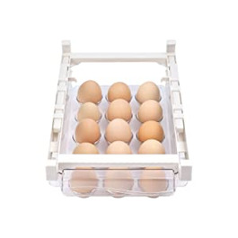 Ящик для яєць frigerator Органайзер для яєць, підвісний ящик для яєць в холодильнику, вміщує 15 яєць і економить 50 холодильника.