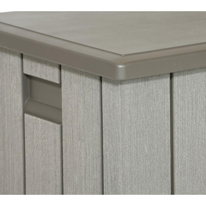 Садовий ящик для зберігання Lifetime 60089, 127x64x67 см, коричневий, стійкий до УФ-випромінювання