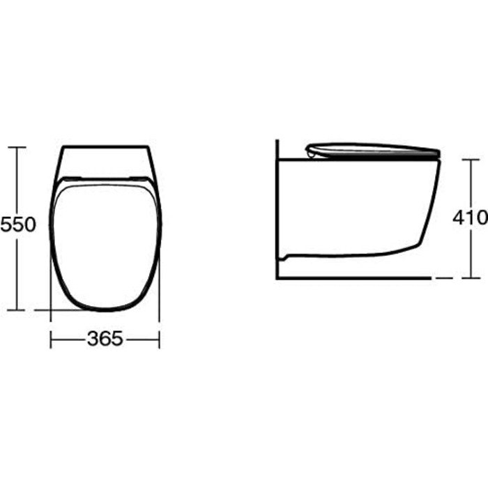 Сидіння для унітазу Ideal Standard T676701 Dea (з плавним закриттям, біле)