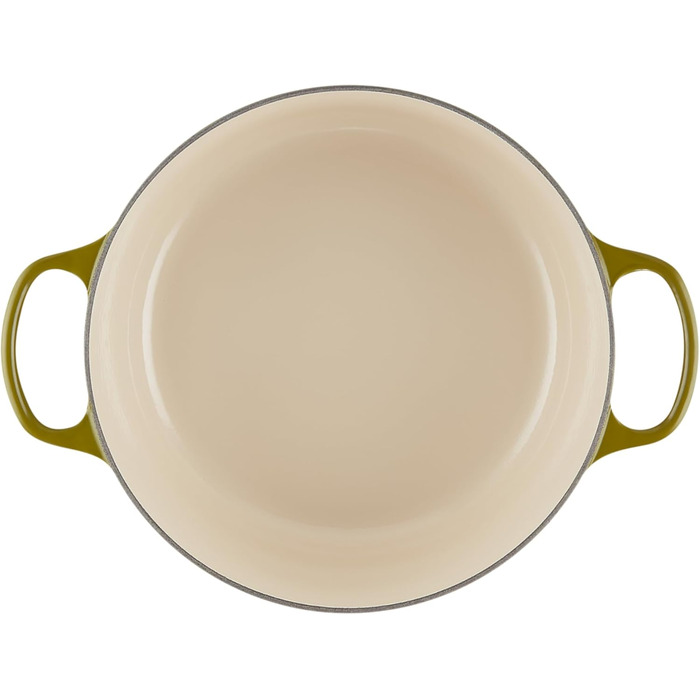 Le Creuset Signature Сковорода-жаровня з кришкою, чавун, Ø 28 см, 4.2 л, Ocean (оливковий зелений)