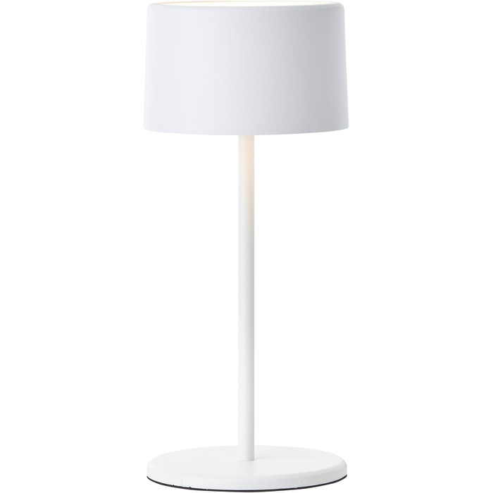 LED настільна лампа Brilliant з диммуванням, акумулятор, сенсорне керування, тепле світло, стильний дизайн, USB-зарядка, для дому