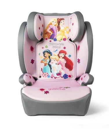 Автокрісло Tataway Disney Princesses i-Size, 15-36 кг (3,5-12 років), рожеве, група 2/3
