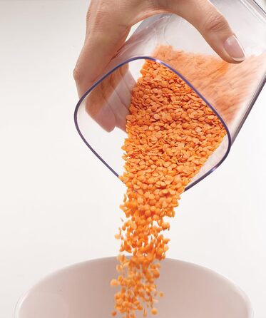 Набір Joseph Joseph з 5 контейнерів для зберігання продуктів у холодильнику, герметичні, сірі, з функціональним тримачем