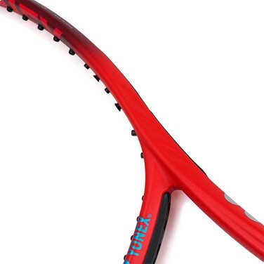 Тенісна ракетка YONEX New Vcore 100 Tango Red без нитки вагою 300 г турнірна ракетка червоно-синя (3)