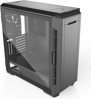 Безшумний корпус Phanteks Eclipse P600S Midi-Tower, 3 вентилятори, бічне вікно, чорний