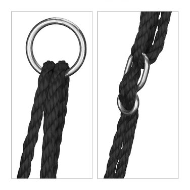 Кругла гойдалка-гніздечко Relaxdays