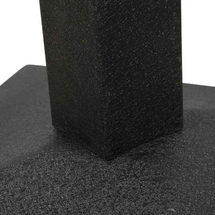 Стол кухонний Homewell квадратний на одній ніжці, 60x60x75 см, коричневий (вінтажний дизайн годинника), для 4 осіб