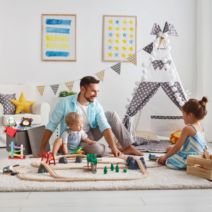 Relaxdays Пуф з місцем для зберігання