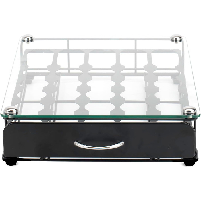 Тримач для капсул Dolce Gusto: органайзер для 35 капсул з міцного скла, ящик-організатор