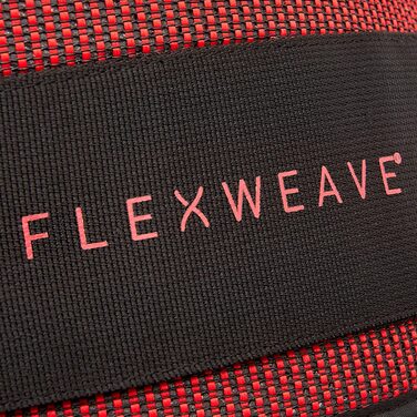 Ремені для пауерліфтингу Reebok Flexweave S (талія 25 '- 31') (XS (талія 21 '- 26'), червоний)