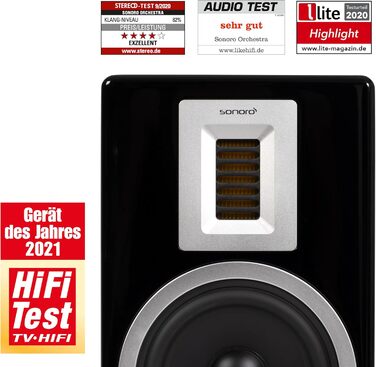 Sonoro Orchestra HiFi  пара, 2 смуги, дерево, підходить для sonoro Maestro, чорний Gen.1