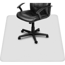 Підкладка для офісного крісла Belle Vous Висока продуктивність прозора - L 120 x Ш 120 см - Захисний килимок Офісне крісло та нековзне - Килимок для захисту підлоги Підкладка для офісного крісла для паркету, ламінату, килимів та офісу
