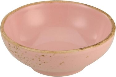Серія NATURE COLLECTION, рожеве, набір посуду з 6 предметів, соєва миска з кераміки, можна мити в посудомийній машині та мікрохвильовій печі, якісне виробництво, 21974