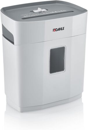 Шредер Dahle PaperSAFE PS 140: безпечне знищення документів, рівень P4, 10 аркушів, сірий