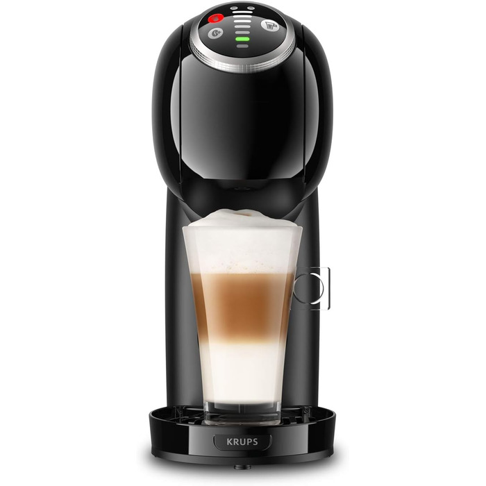 Кавомашина NESCAFÉ Dolce Gusto Krups Genio S PLUS KP3408, автоматична, для еспресо та капсул, чорна