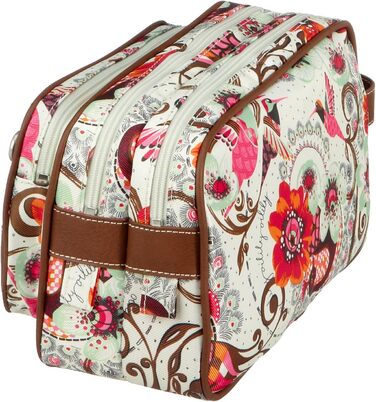 Кишенькова косметичка Oilly Summer Birds OCB9114, жіноча косметичка, 28x116.5 біла