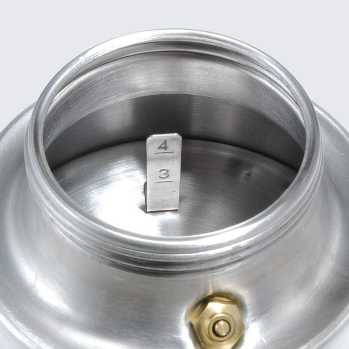 Кавоварка гейзерна Cloer 5918 Moka Maker, 3-4 чашки, нержавіюча сталь, з безпечним вимкненням та клапаном