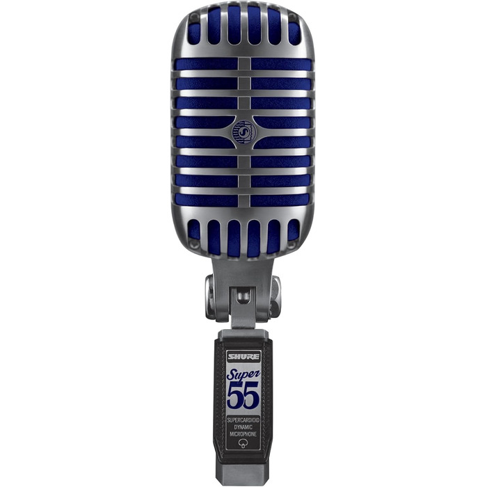 Вокальний мікрофон Shure Super 55 Deluxe – вінтажний динамічний суперкардіоїдний Unidyne, легендарний дизайн, класичне звучання, міцний литий корпус