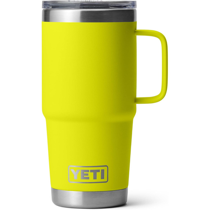 Термос YETI Rambler з кришкою Stronghold, 591 мл (Firefly Yellow)