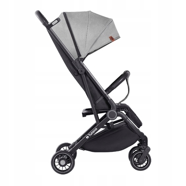 Дитячий прогулянковий візок TULANO Milan 35, сірий, легкий, складний, з москітною сіткою