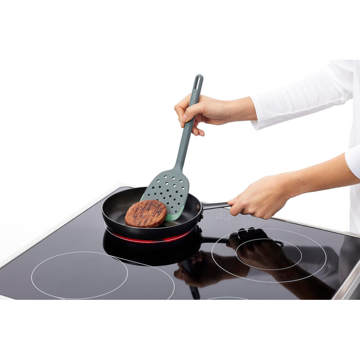 Набір кухонних аксесуарів Lékué 5 шт. з силікону та пластику (лопатка з рифленням)