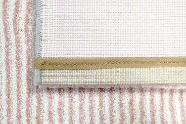 Дитячий килимок Дитяча ігрова Килимок Серця Райдужні Крапки Дизайн Кремовий Рожевий Сірий Розмір 80х150 см 80 х 150 см