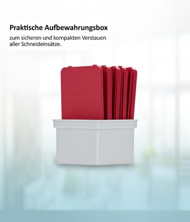 Nicer Dicer Mandoline 12-ти частинний набір для нарізки овочів: слайсер, шматовиця, для гурки, кухонний слайсер, слайсер для джиран, для нарізки соломкою, преміум-якість, турквіз/зелений (червоно-сірий)