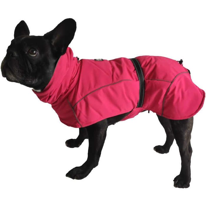 Куртка для собак Croci Hiking, водонепроникна, для собак, на підкладці, зимова, з термопідкладкою, K2, розмір - 151 г (Фуксія, 20 см)