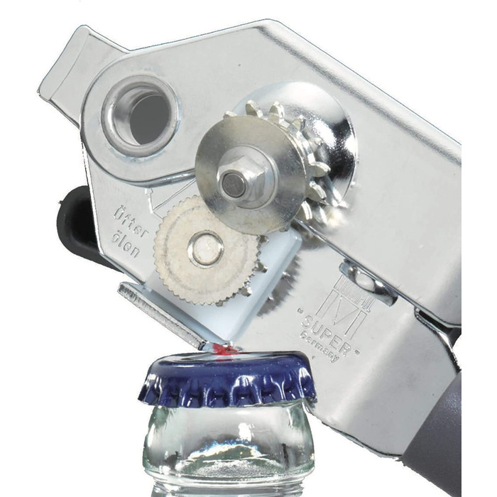 Відкривачка для банок Westmark Zangendosenöffner з відкривачем кришок та пляшок, 22 см, сталь/пластик, Gallant Super, чорний/червоний, 29412260