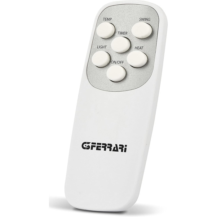 Електричний обігрівач керамічний без лопатей 'Heat Master' G3 Ferrari G60032, 2000 Вт, програмований, 16-36°C, білий