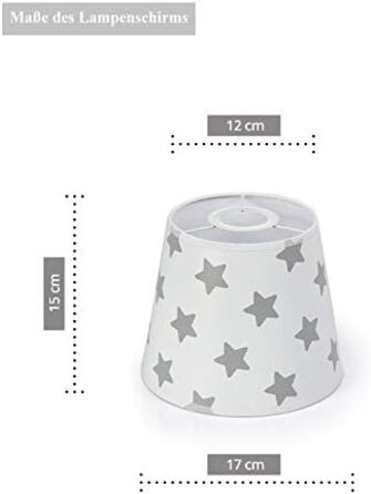 Стельовий світильник дитяча лампа для дитячої кімнати молодіжна кімната дитяча кімната світильник стельовий світильник для хлопчиків і дівчаток (300-G3 зірки, рожево-біло-блакитний)