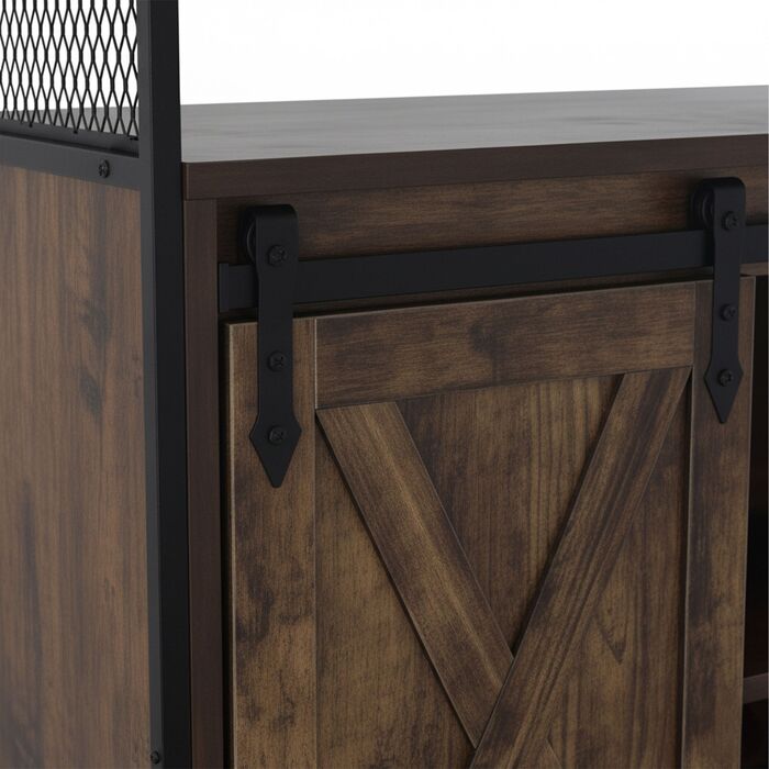 Тумба з розсувними дверцятами Relaxdays